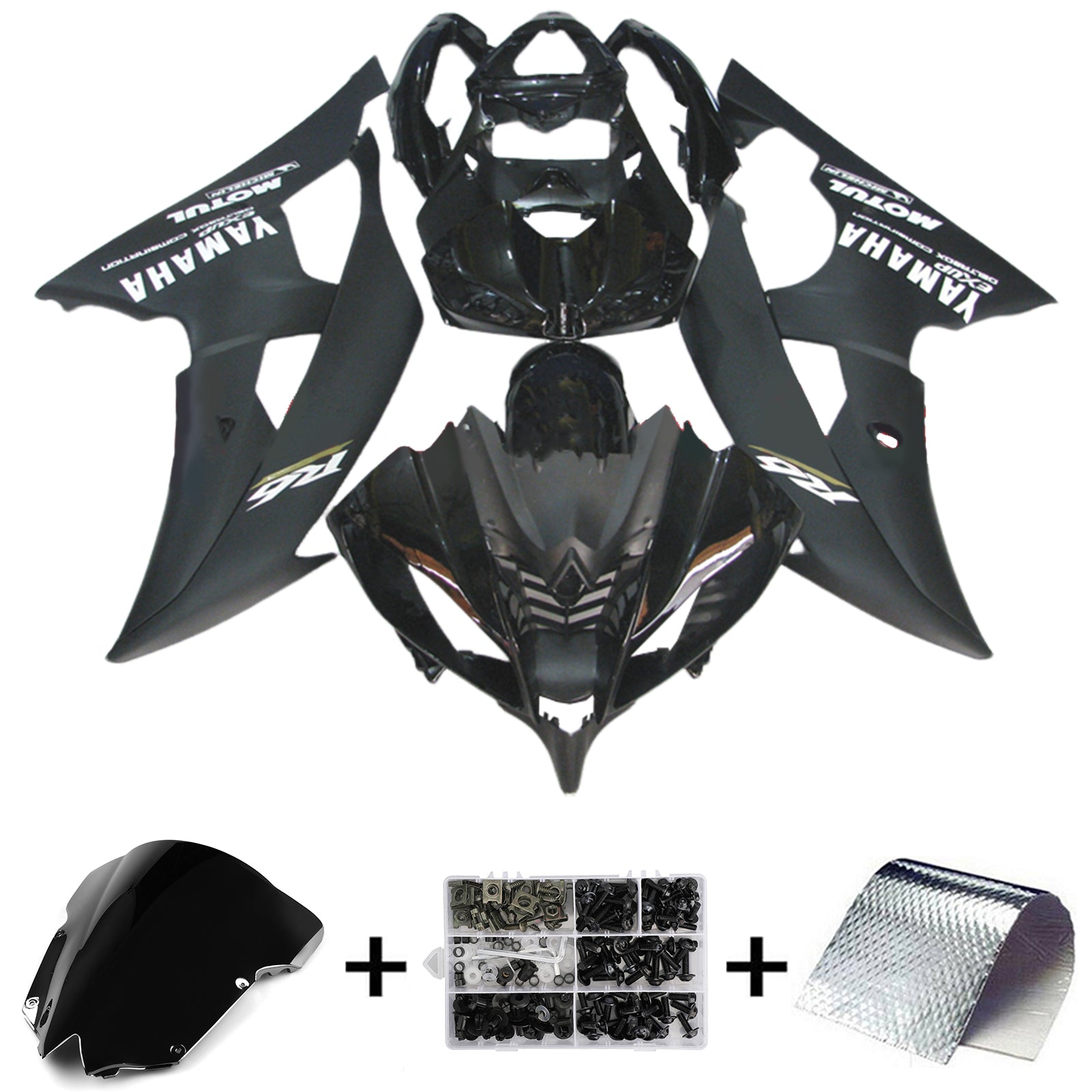 Yamaha YZF 600 R6 2008-2016 Fairing Kit Bodywork Plastic ABS