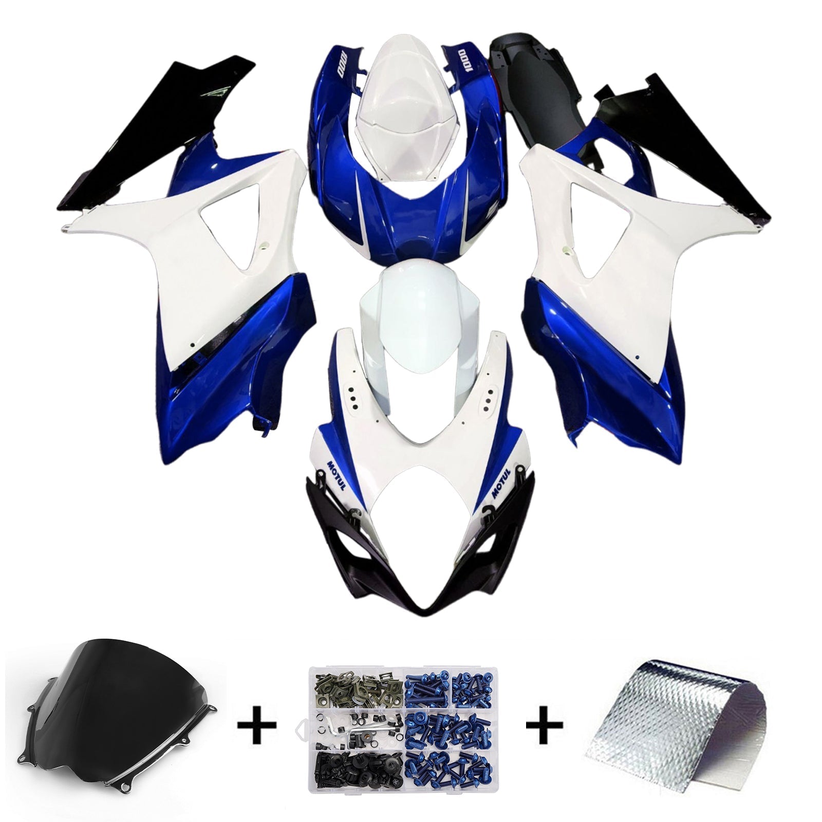 Injection Fairing Kit Bodywork Plastic ABS For Suzuki GSXR1000 2007-2008 K7