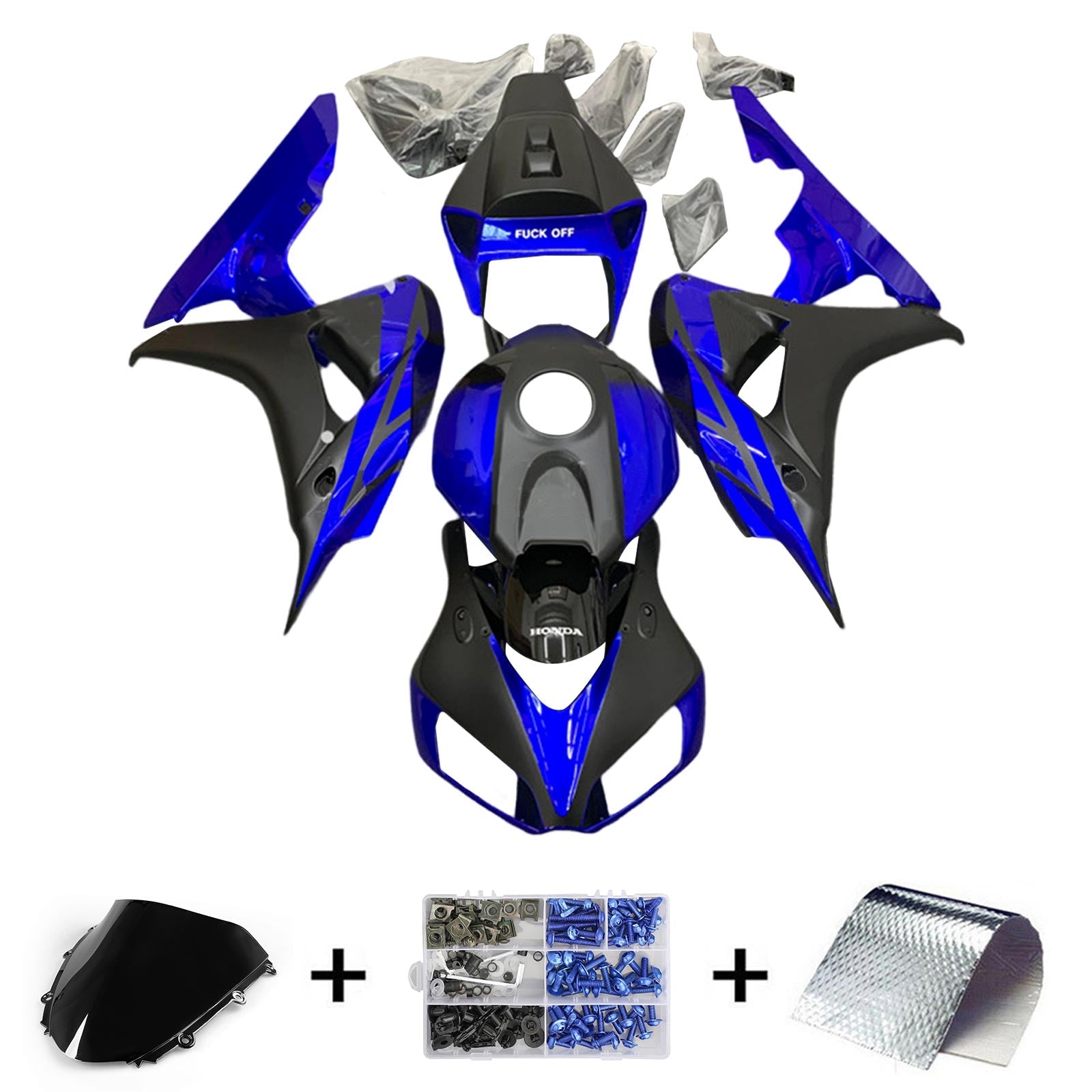 Honda CBR1000RR 2006-2007 Fairing Kit Bodywork Plastic ABS