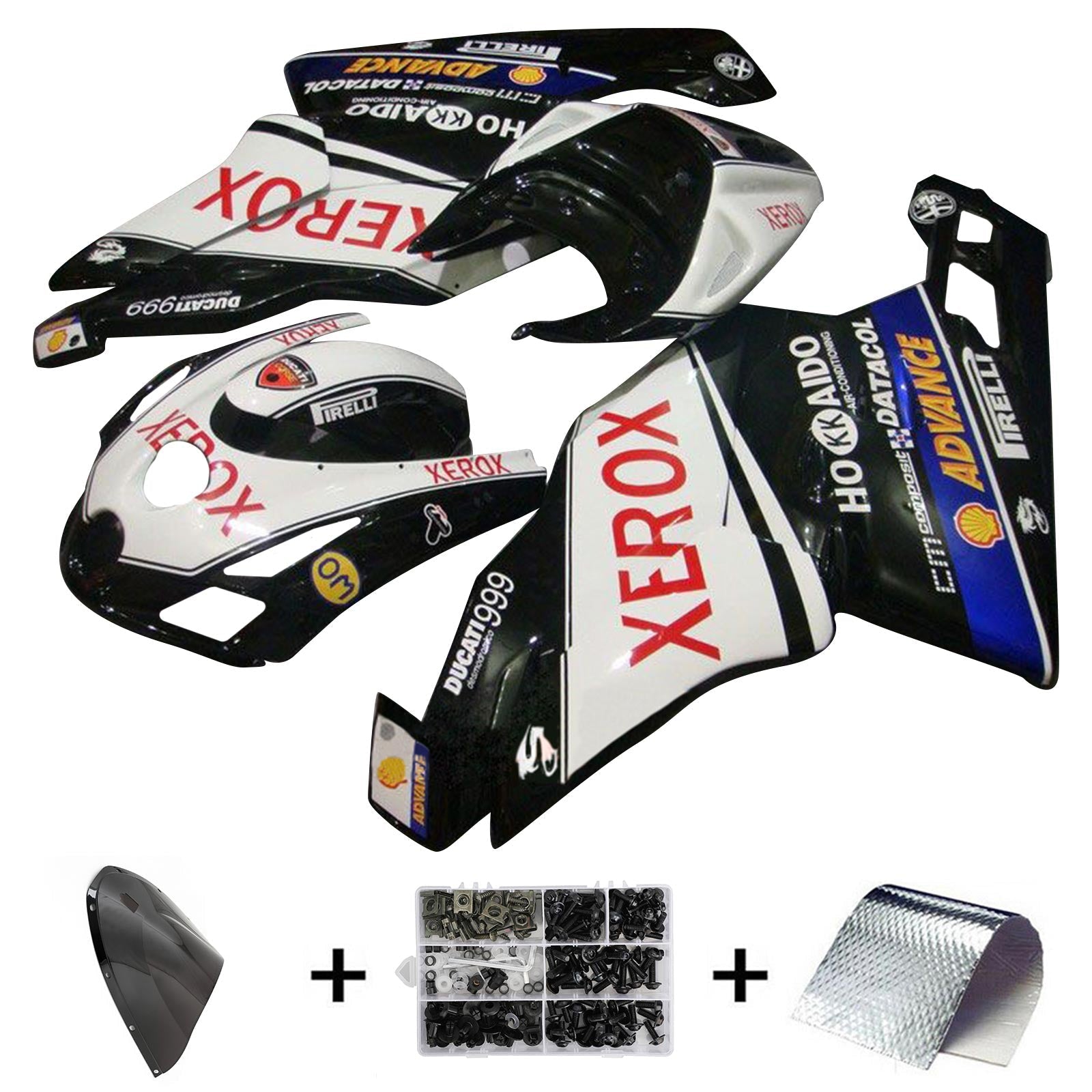 Ducati 999 749 2003 2004 Fairing Kit Bodywork ABS