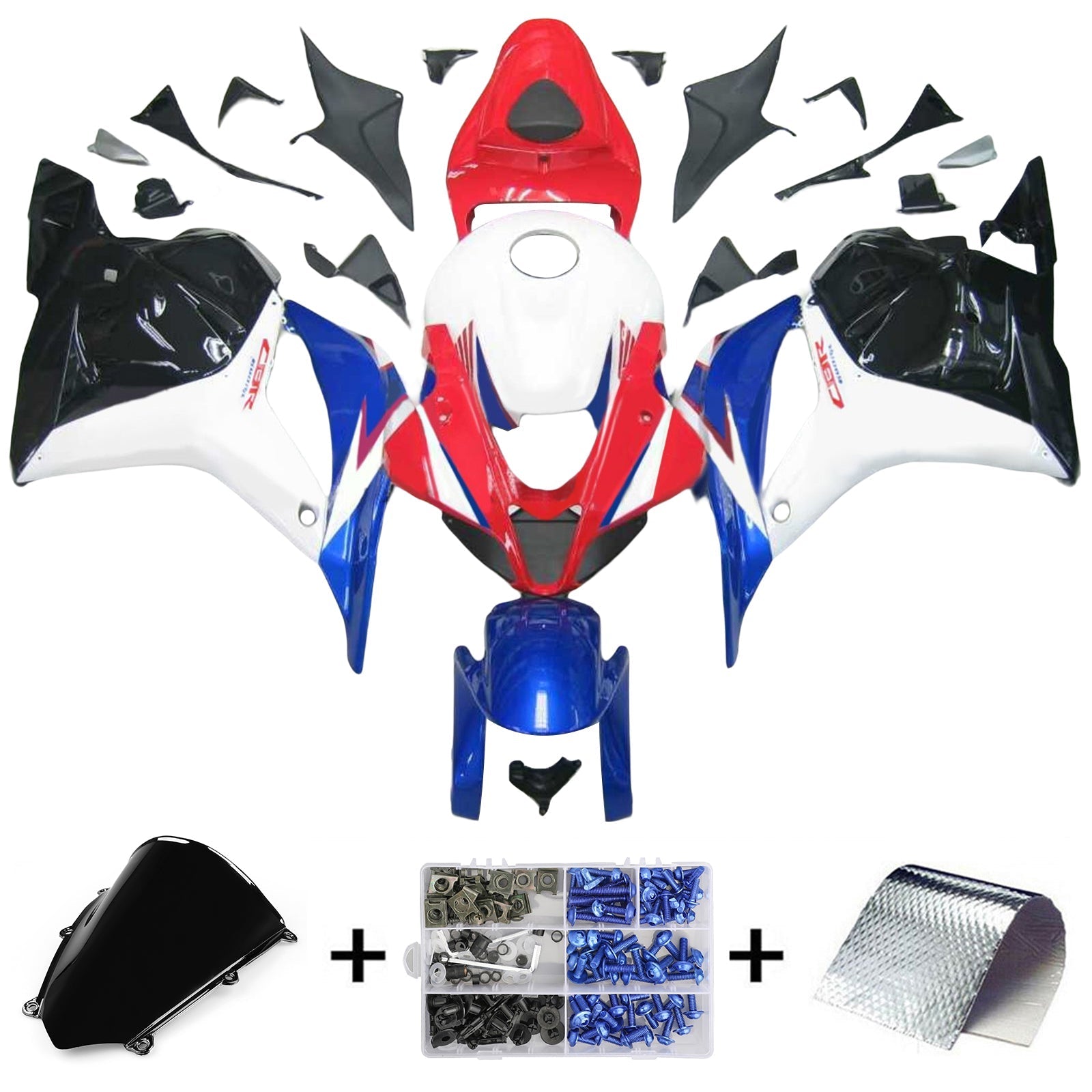 Honda CBR600RR 2009-2012 F5 Fairing Kit Bodywork Plastic ABS