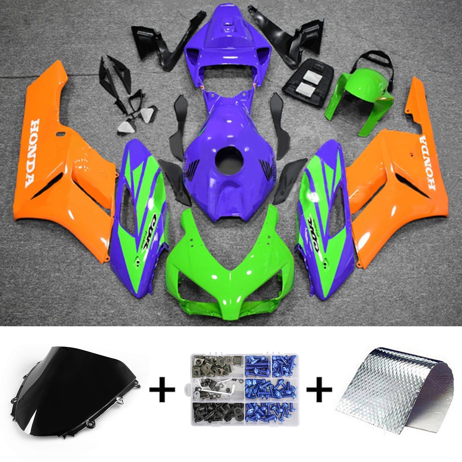 Honda CBR1000RR 2004-2005 Kit Carenado Carrocería Plástico ABS