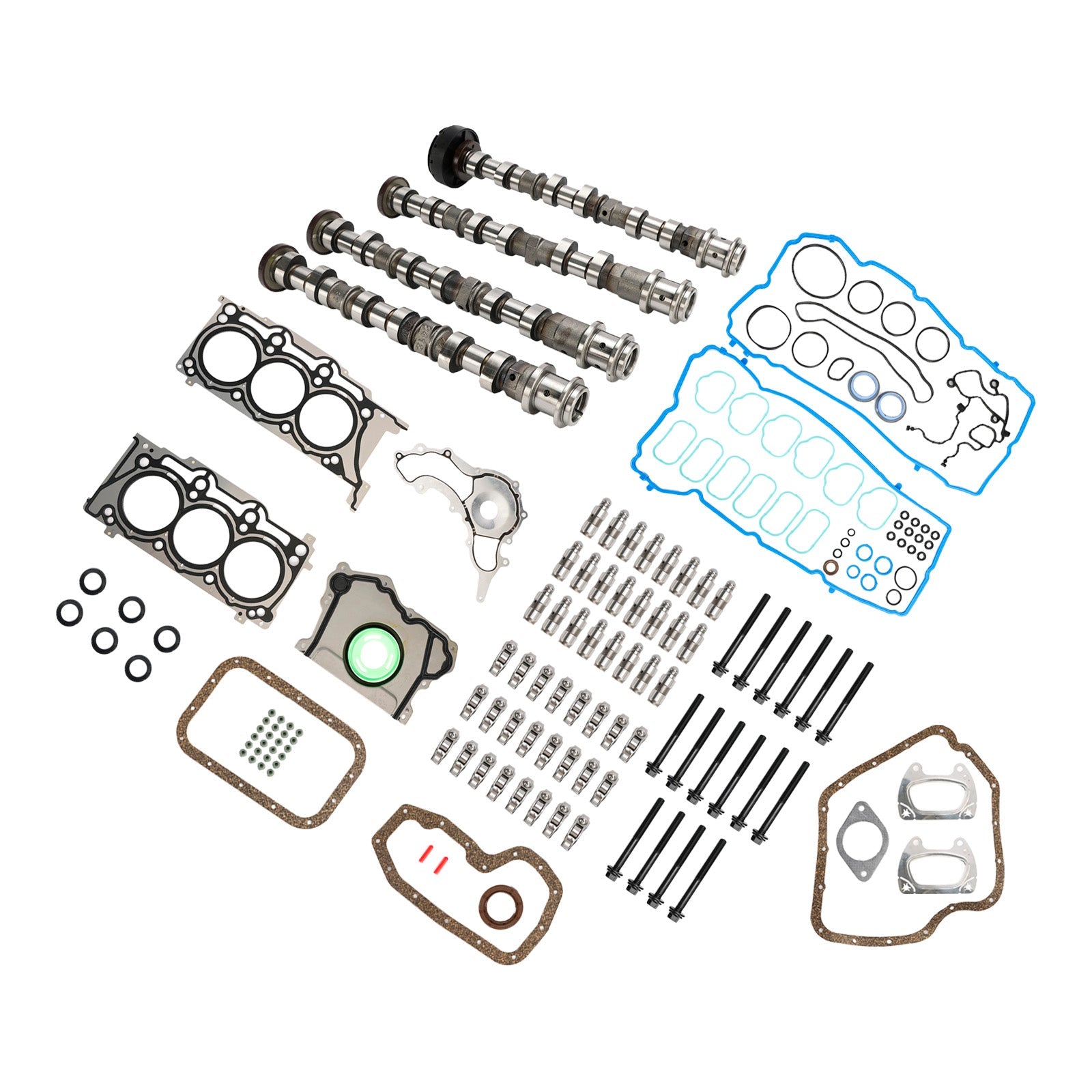 2011-2015 Dodge Durango Jeep Grand Cherokee 3.6L V6 Camshafts Rockers Lifters Gaskets Kit