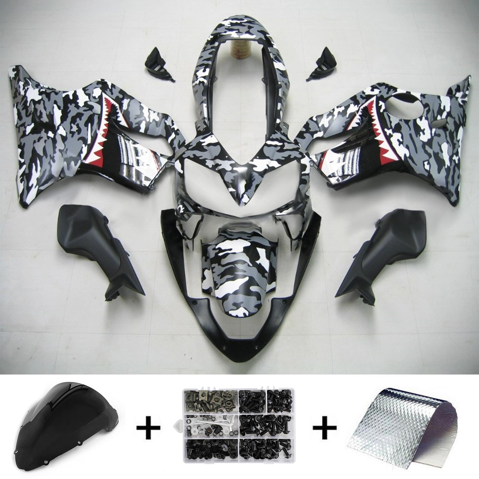 Kit Carenado Honda CBR600 F4i 2004-2007