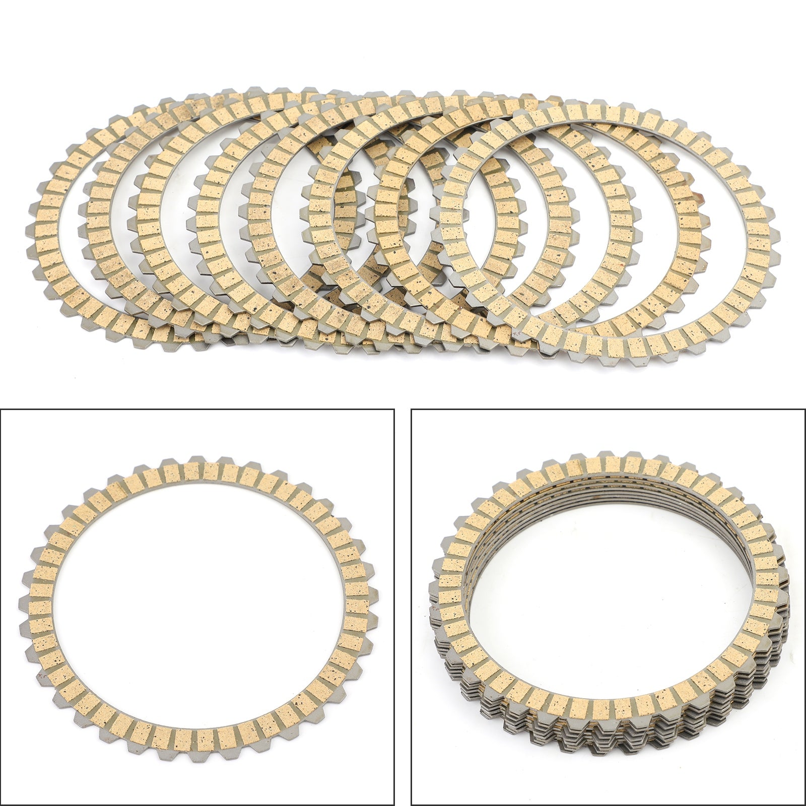 Clutch Friction Plate Kit Set For Sportster XL883 XL1200 Softail Dyna Generic