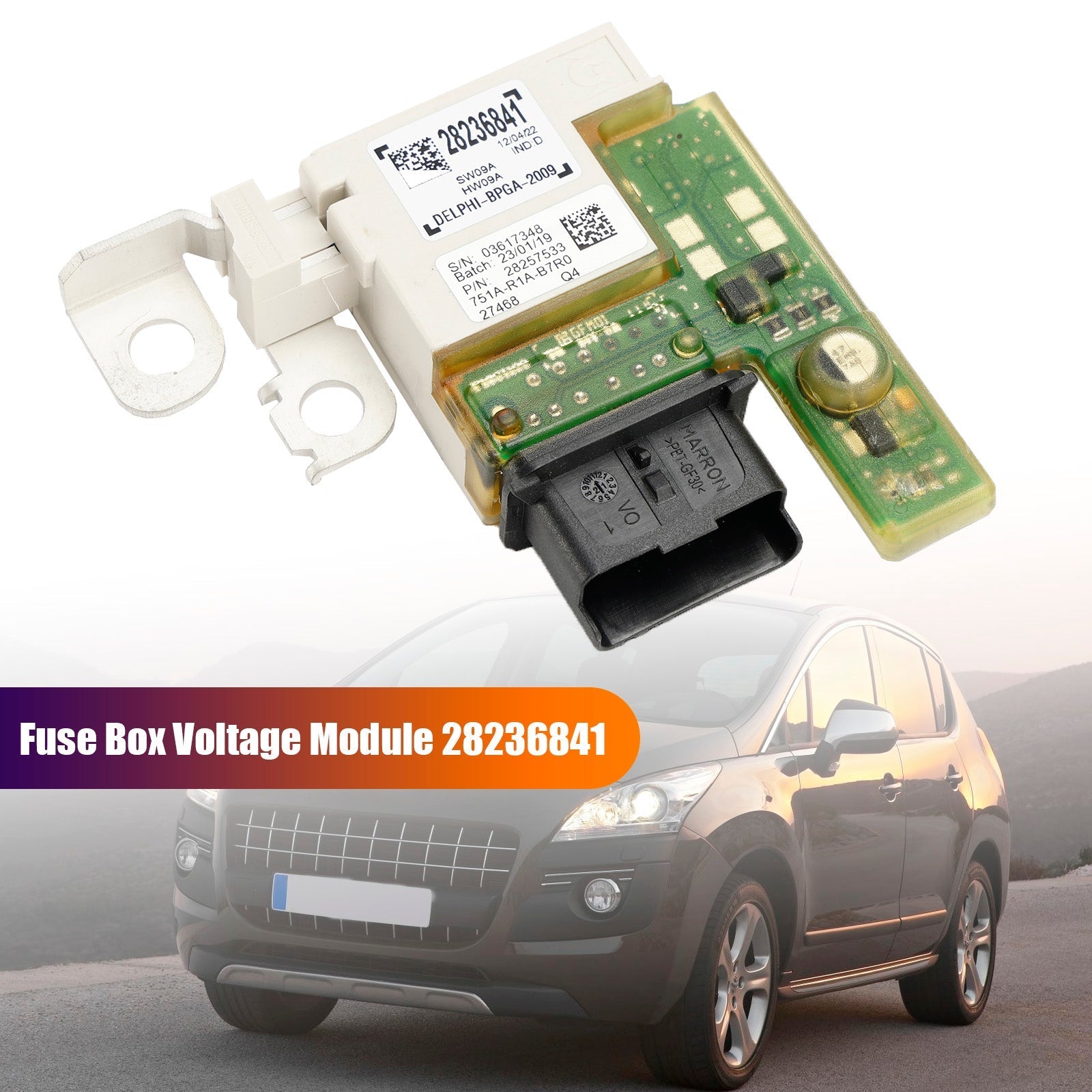 Peugeot 5008 2009-2017 1.6 2.0 HDi Fuse Box Voltage Module 28236841