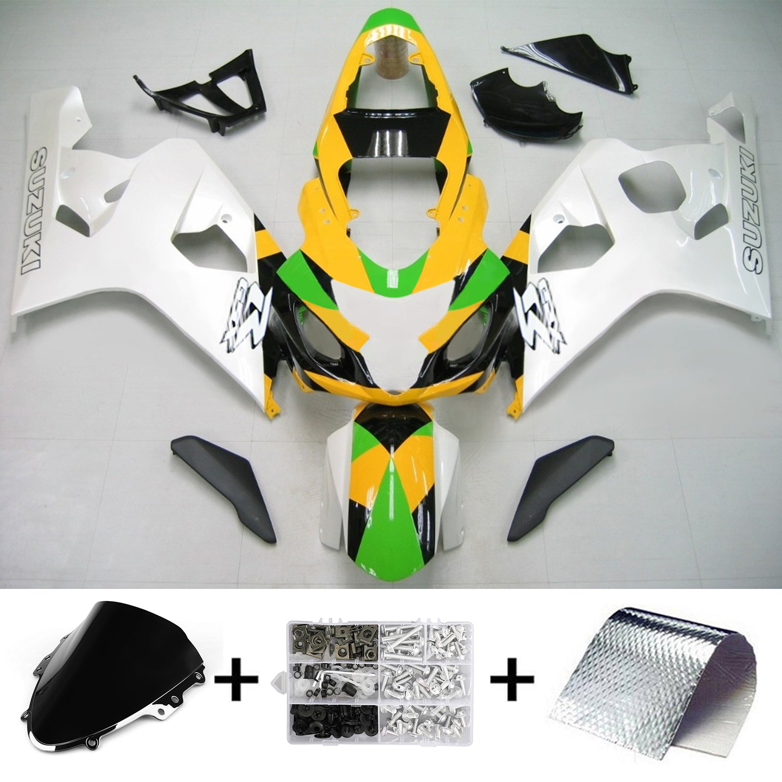 Suzuki GSXR 600/750 2004-2005 Kit Carenado Carrocería Plástico ABS