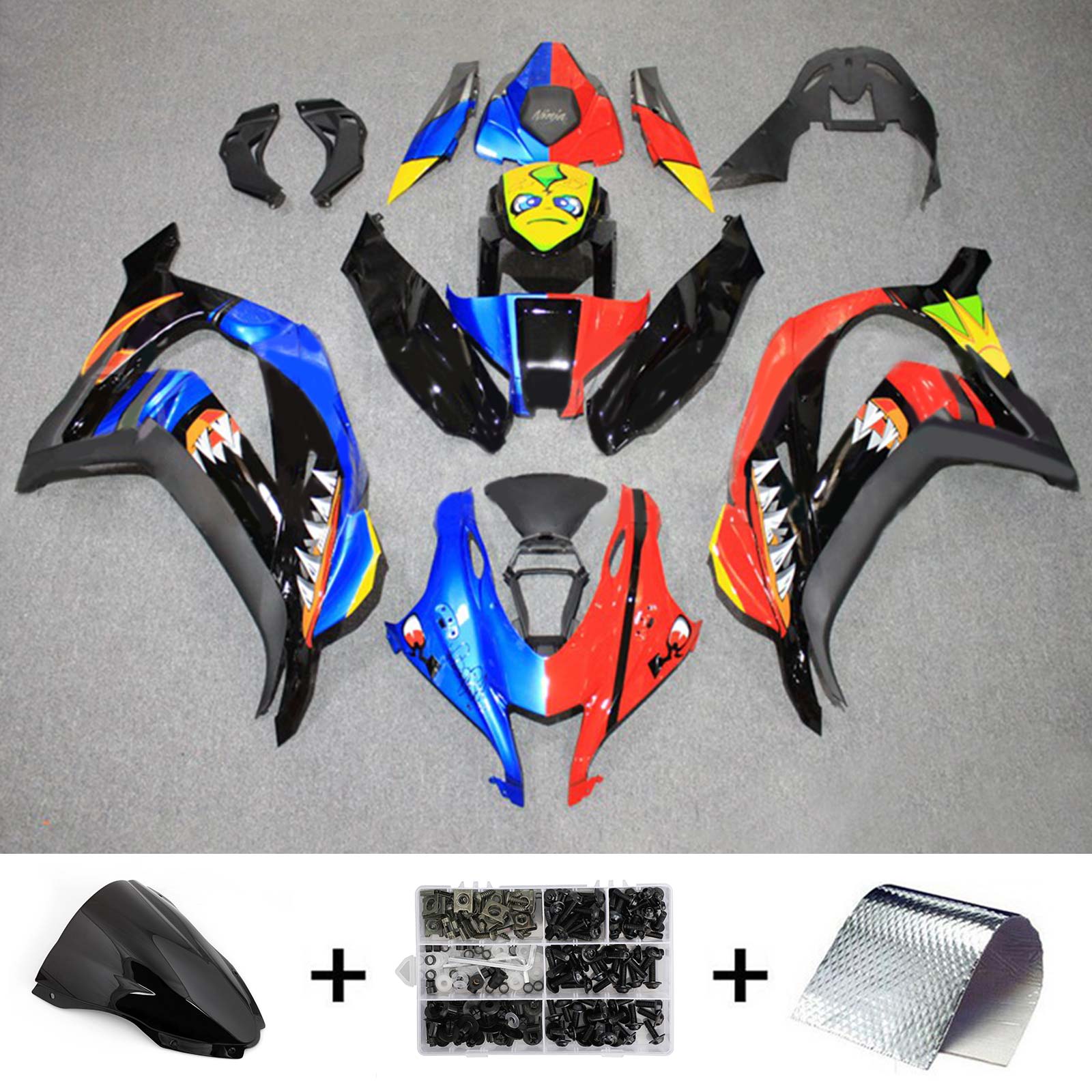 Kit Carenado Kawasaki ZX10R 2016-2020 Carrocería Plástico ABS