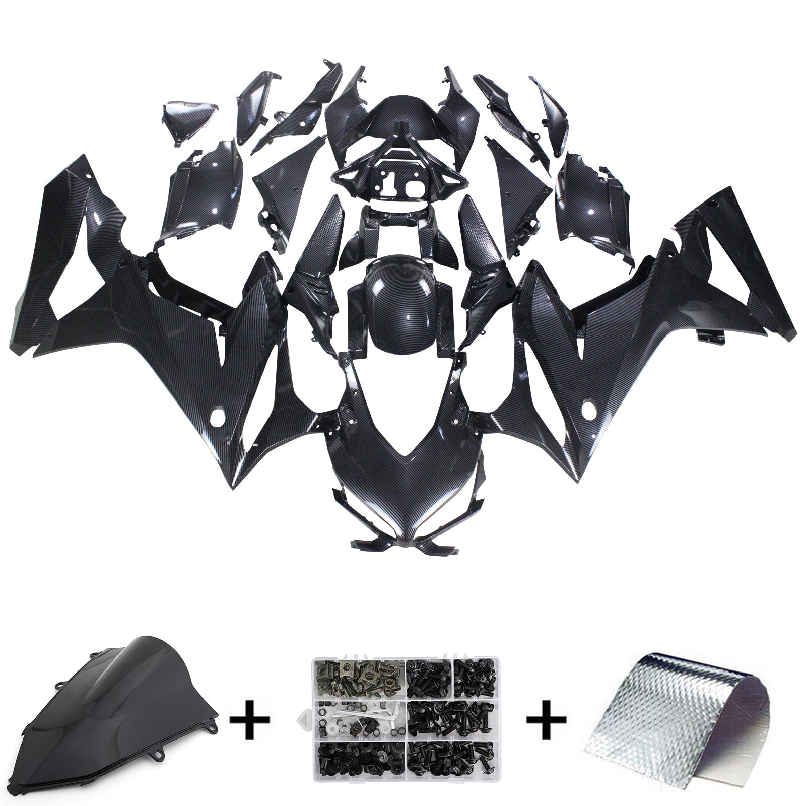 Amotopart Honda CBR650R 2021-2022 Fairing Kit Bodywork Plastic ABS