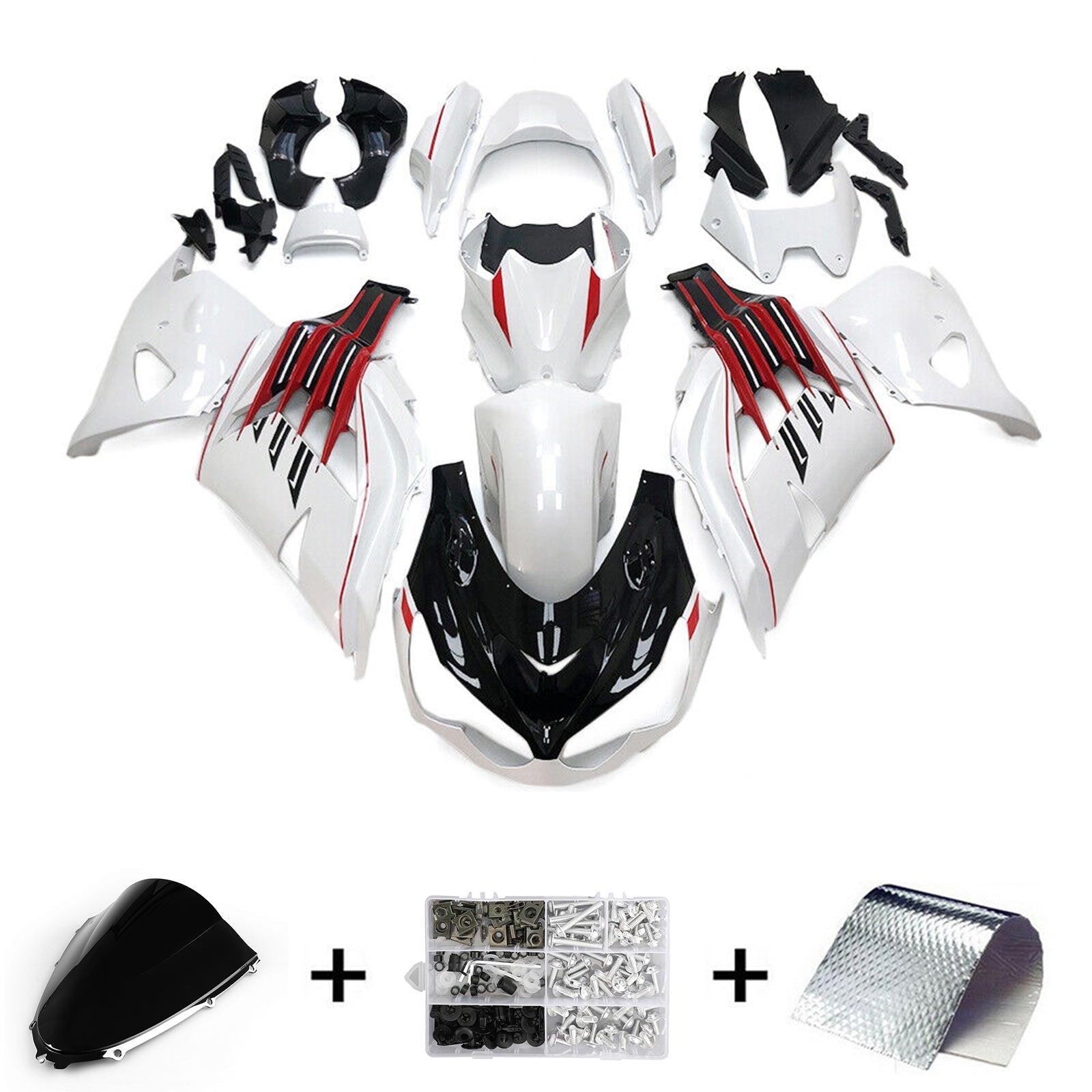 Kit Carenado Kawasaki ZX14R ZZR1400 2012-2022 Carrocería