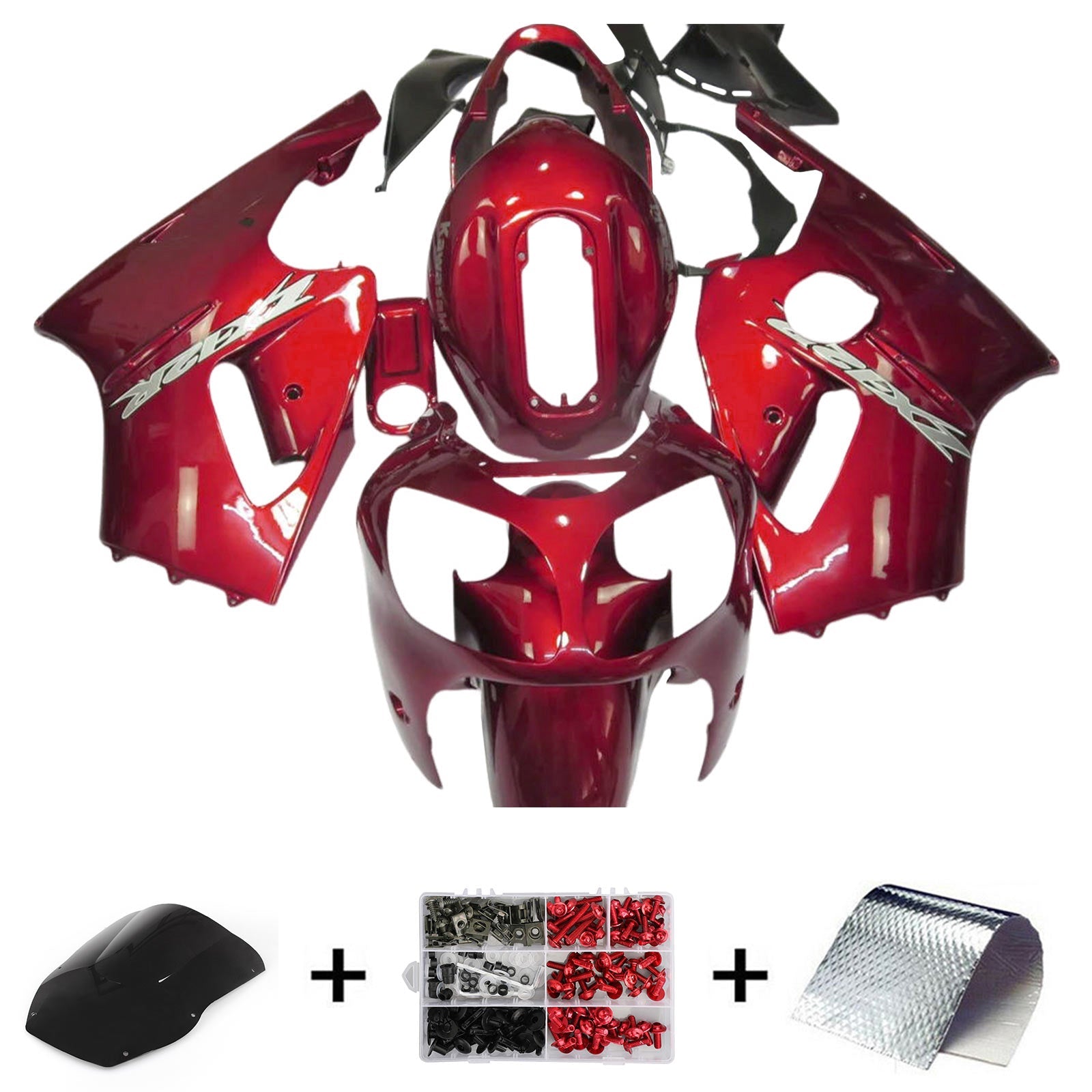 Kit Carenado Kawasaki ZX12R 2000-2001 Carrocería Plástico ABS