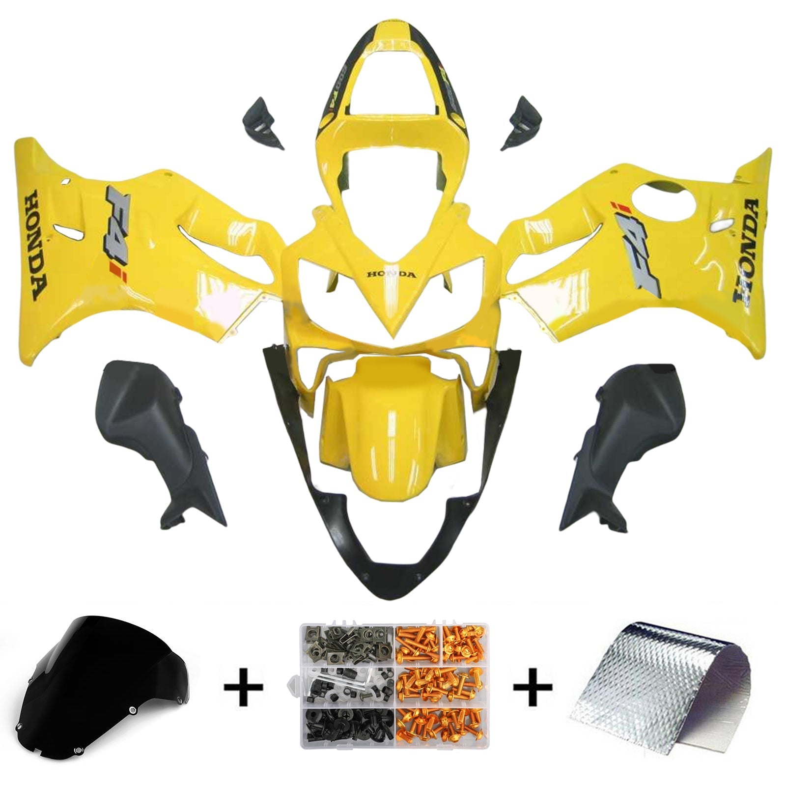 Honda CBR600 F4i 2001-2003 Kit Carenado Carrocería Plástico ABS