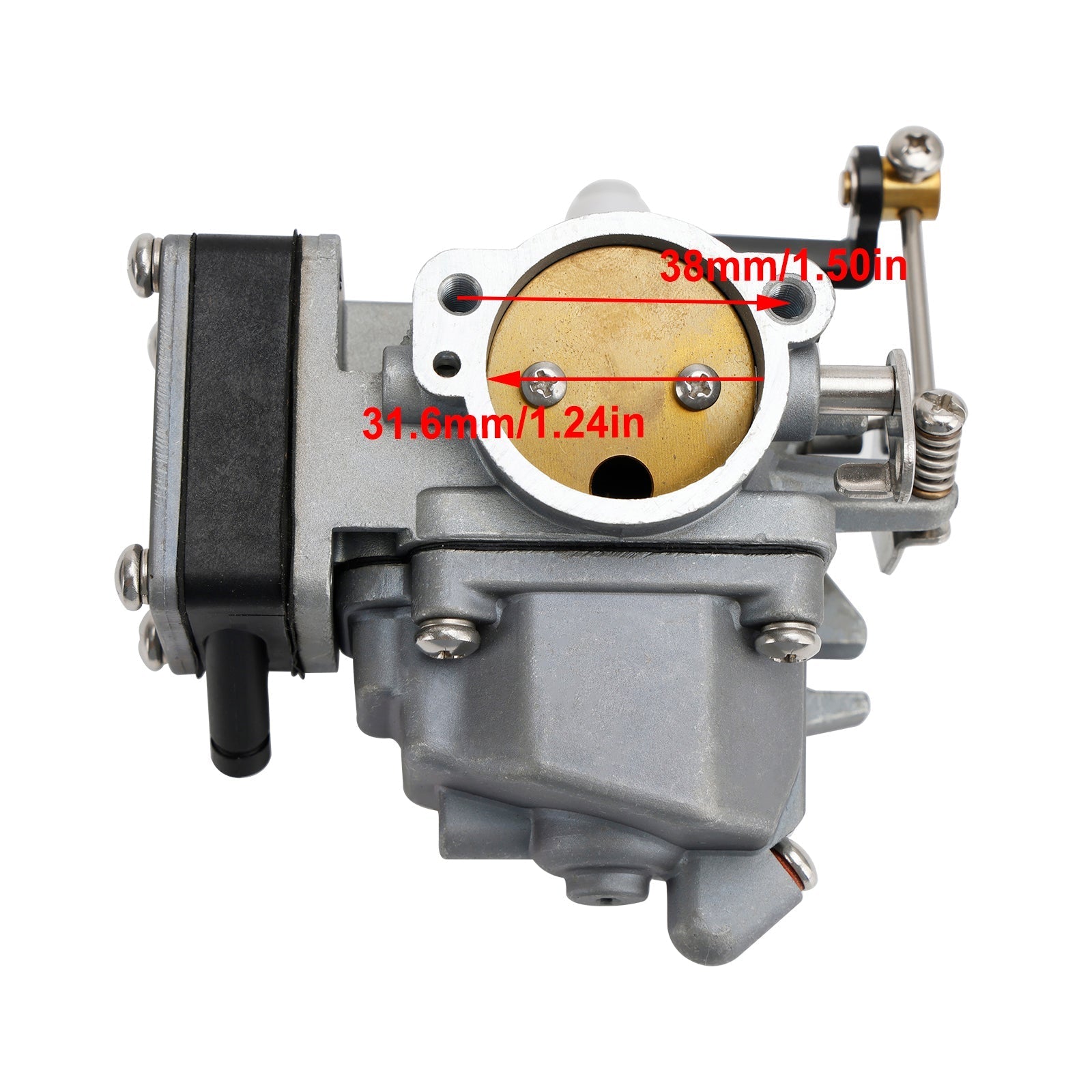 Carburetor Carb for Mercury Mariner 2-stroke 15C 9.9 D M 9.9HP 15HP Outboard