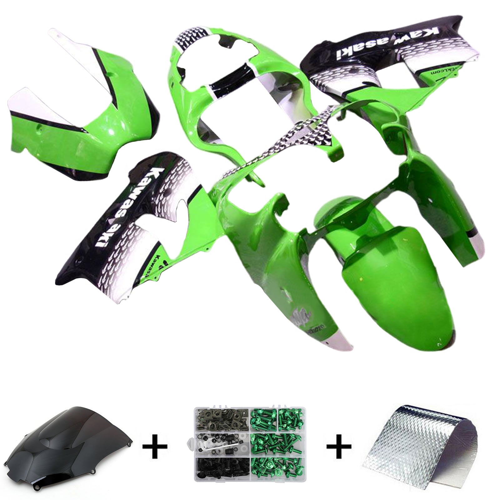 Kawasaki ZX9R 2000-2001 Fairing Kit Bodywork Plastic ABS