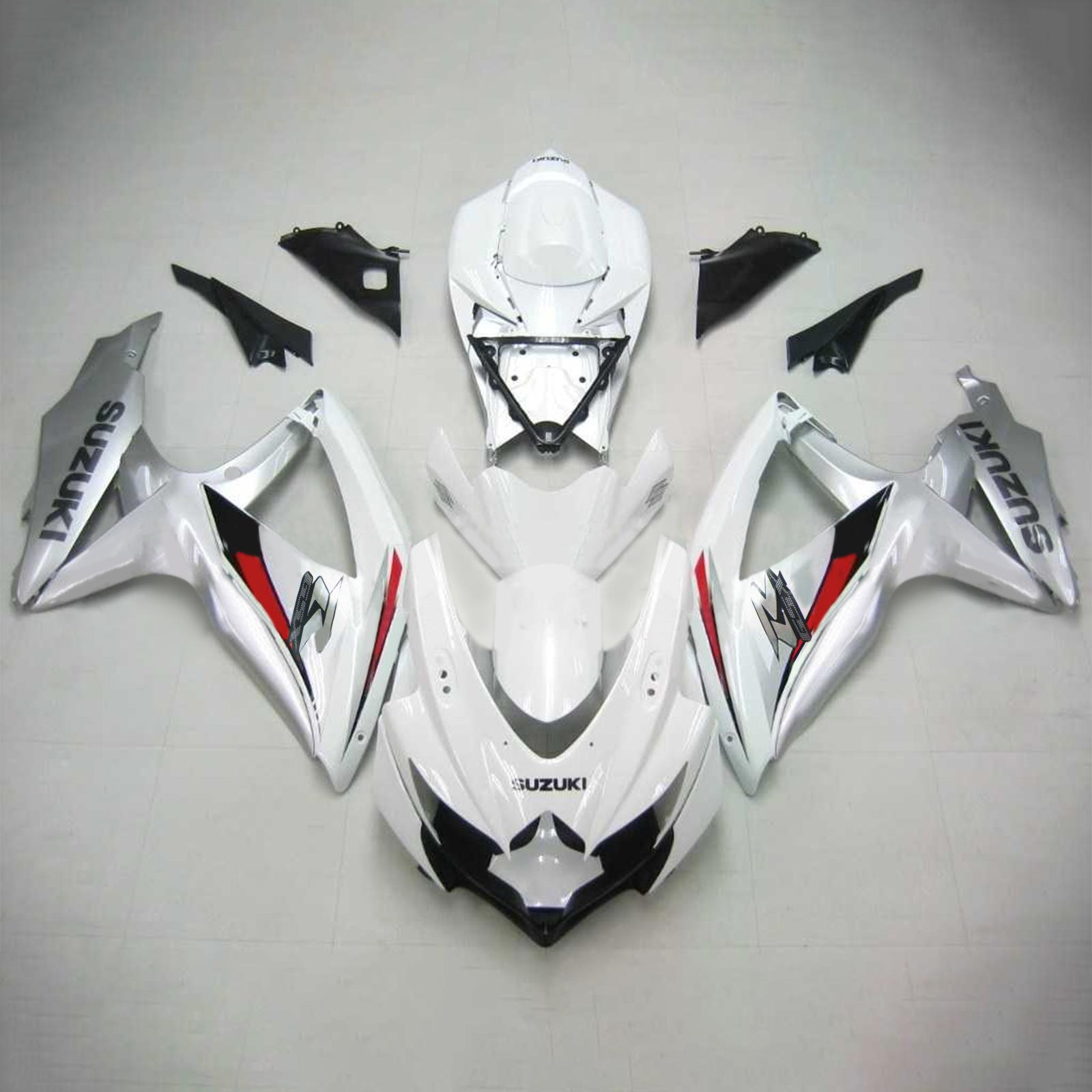 Suzuki GSXR 600/750 2008-2010 K8 Fairing Kit Bodywork Plastic ABS