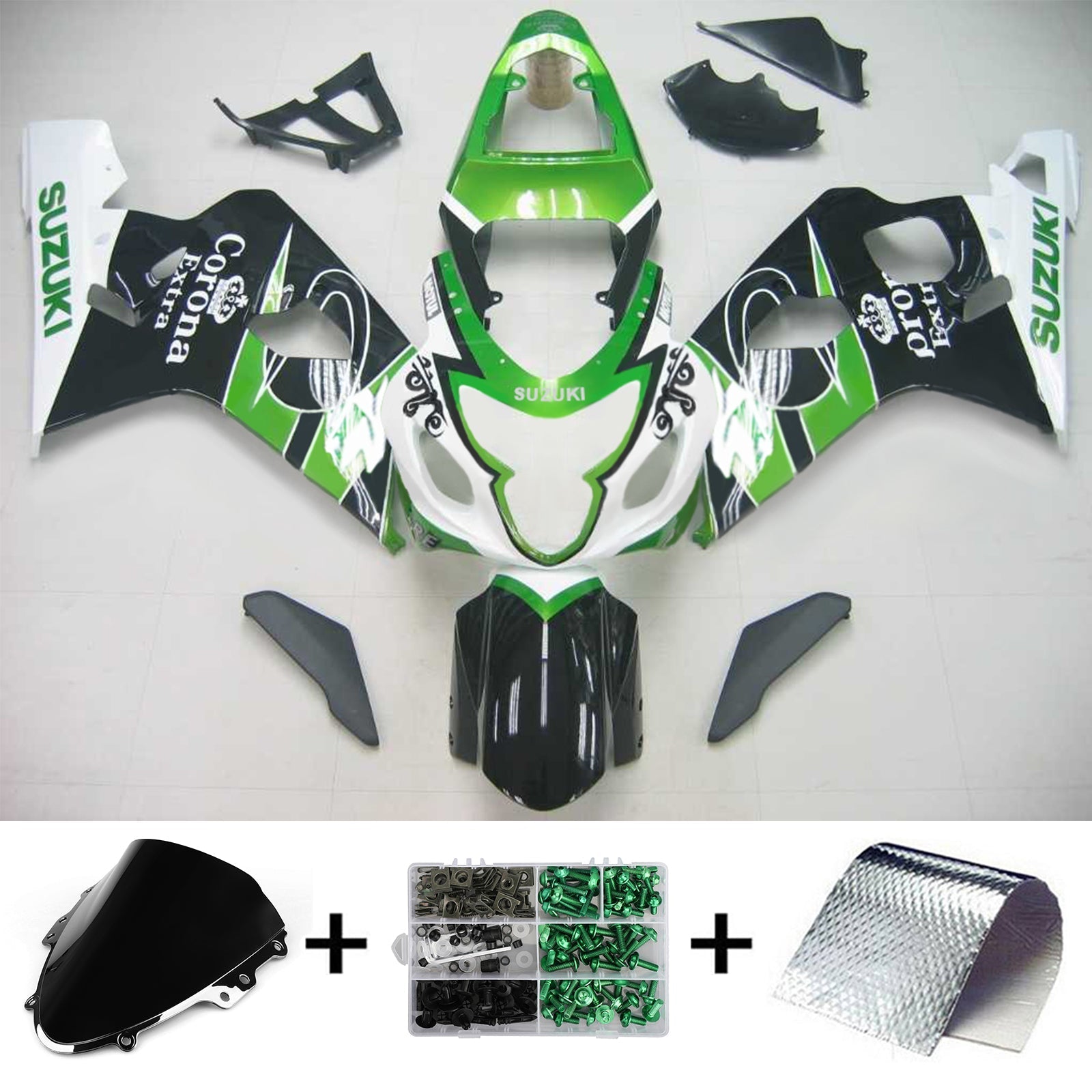 Suzuki GSXR 600/750 2004-2005 Kit Carenado Carrocería Plástico ABS