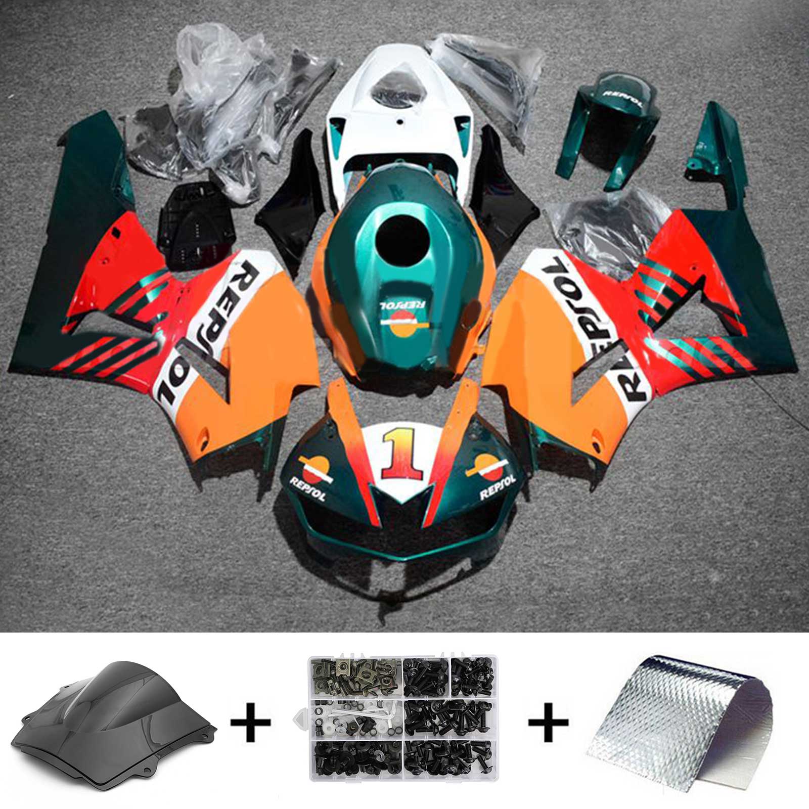 Honda CBR600RR 2013-2023 F5 Fairing Kit Bodywork Plastic ABS