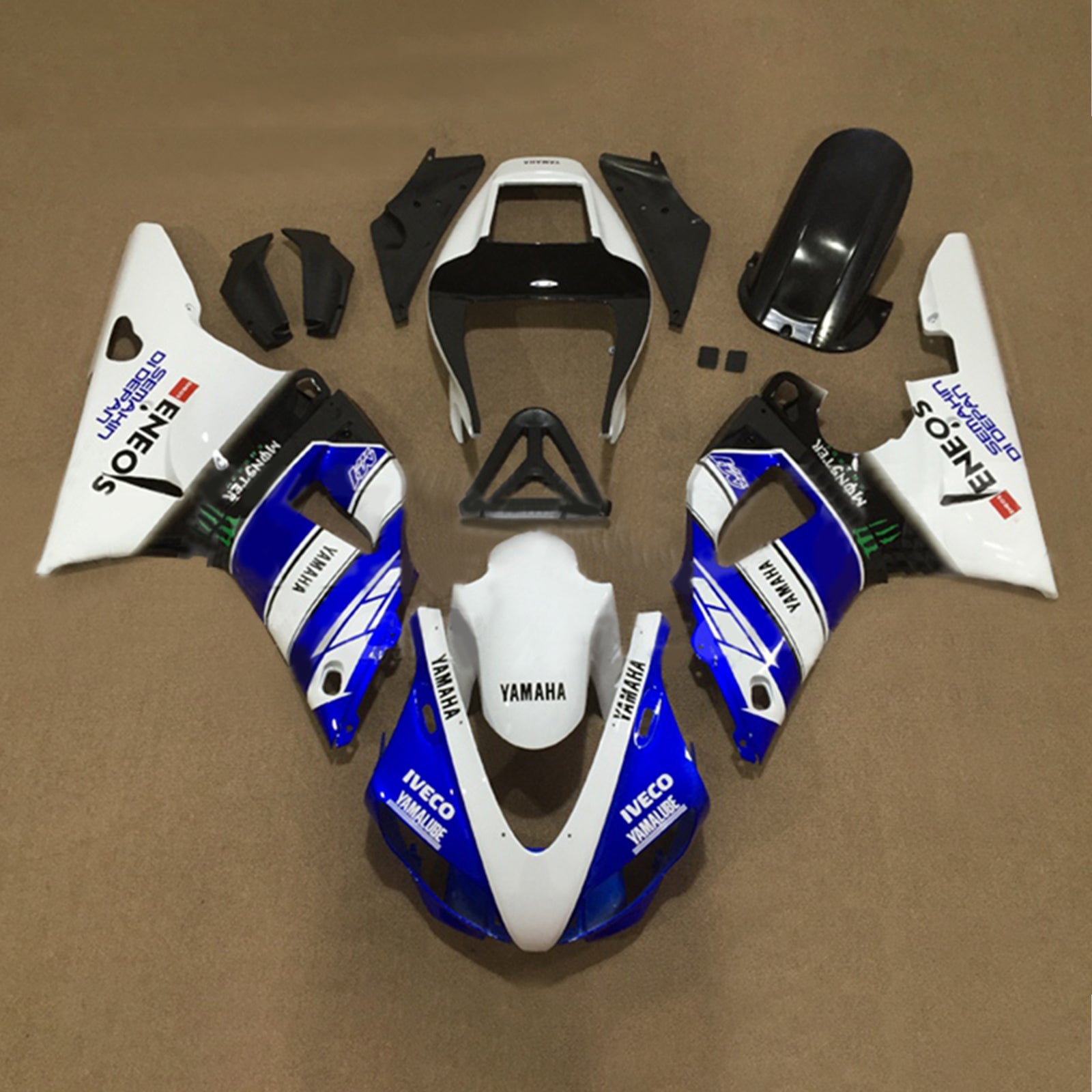 Yamaha YZF 1000 R1 1998-1999 Fairing Kit Bodywork Plastic ABS