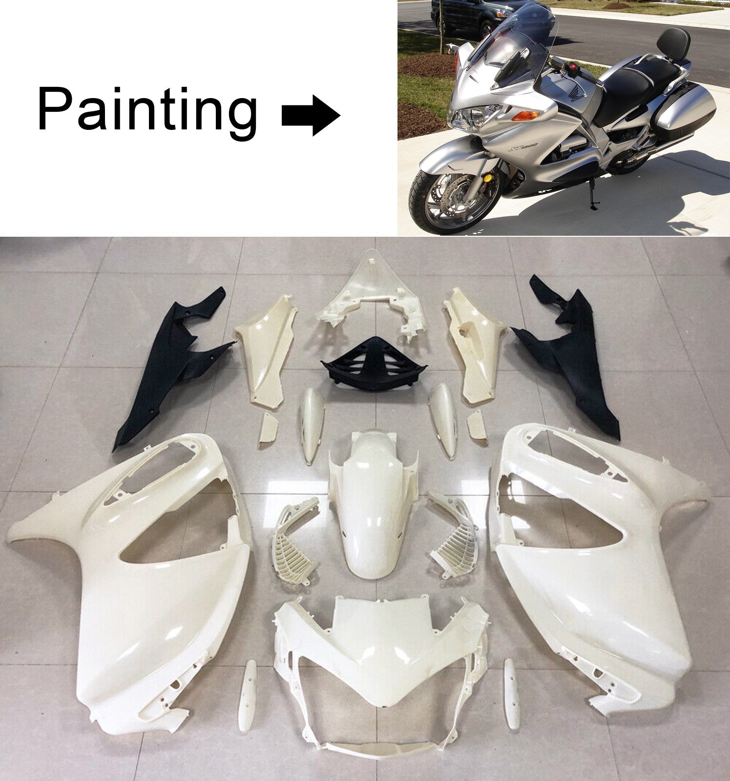 Honda STX1300 ST1300 2002-2016 Kit Carenado Carrocería