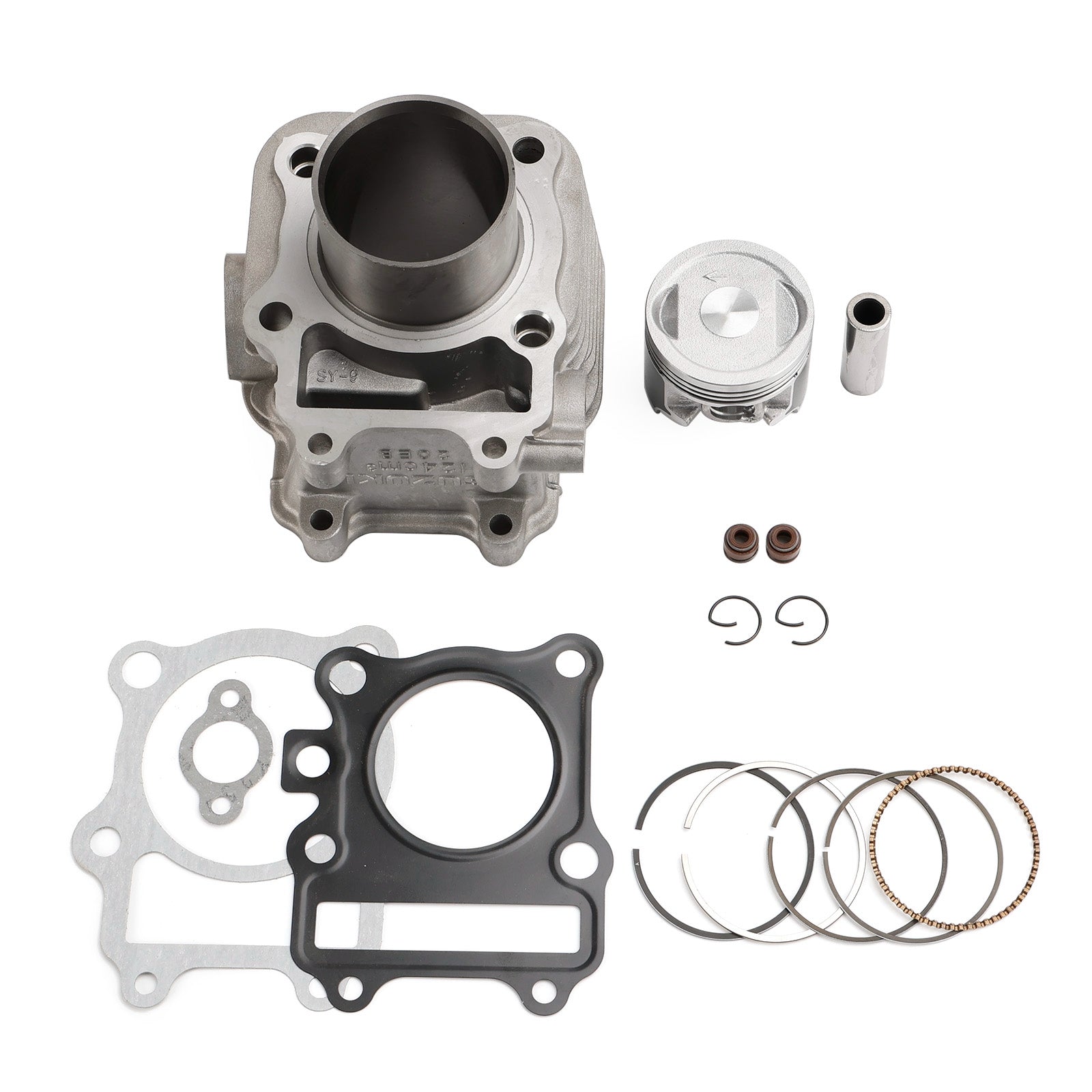 125cc Cylinder Piston Kit for Suzuki AN 125 CF42A 1995 199 1997 1998 1999 2000