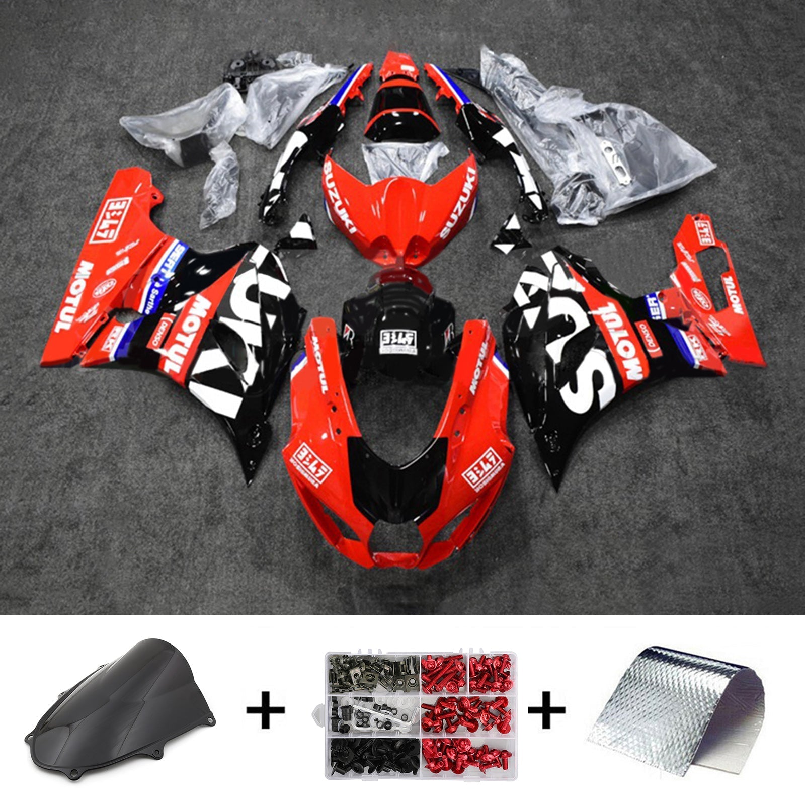 Suzuki GSXR1000 2017-2024 K17 Fairing Kit Bodywork Plastic ABS