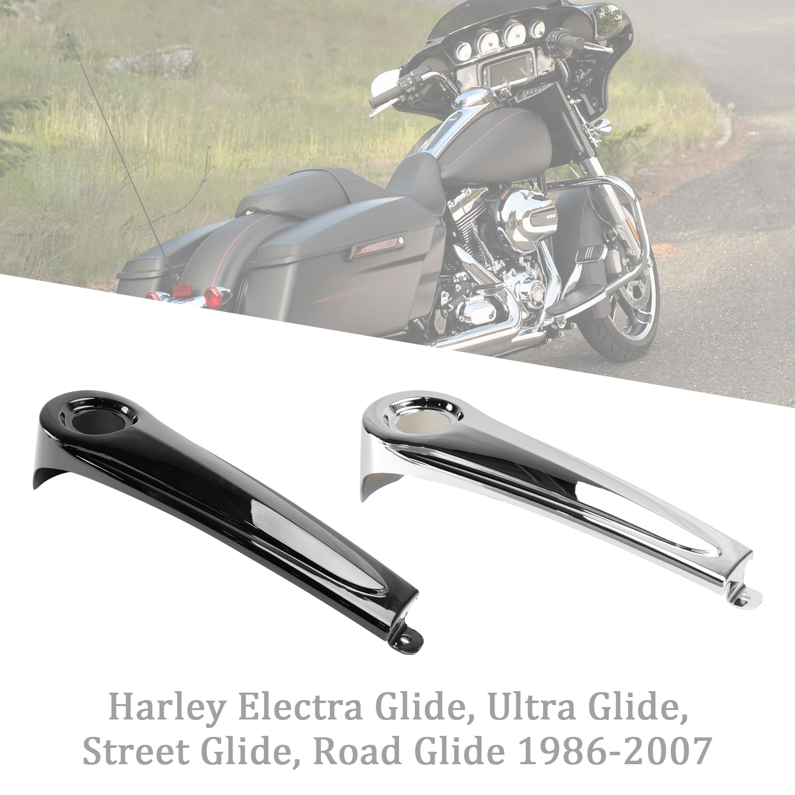 Tank Cap Cover Panel Fairing For Road Street Electra Glide FLHT FLHTCU 1986-2007