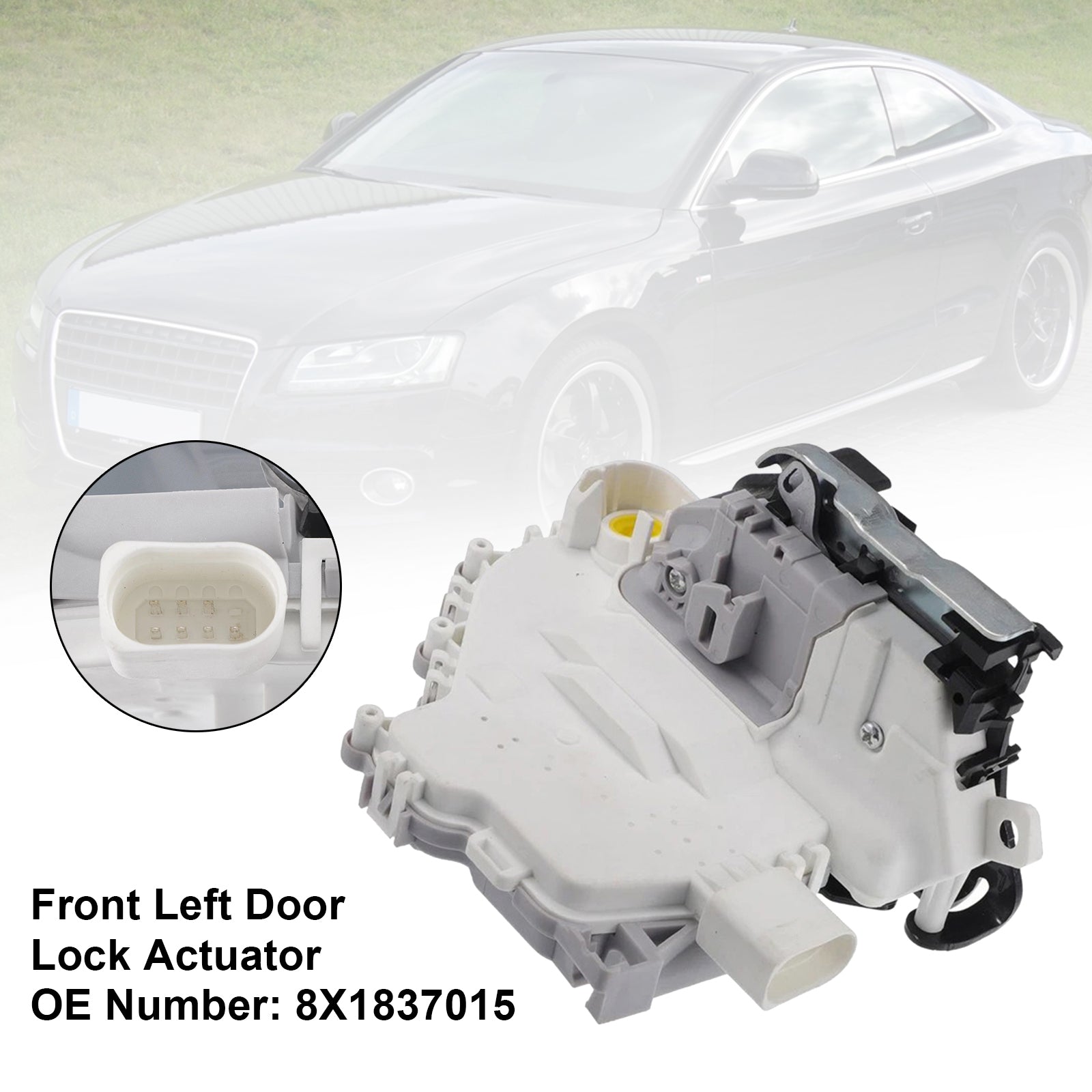 Front Left Door Lock Actuator 8X1837015 For Audi A1 A3 A4 A5 Q5 TT