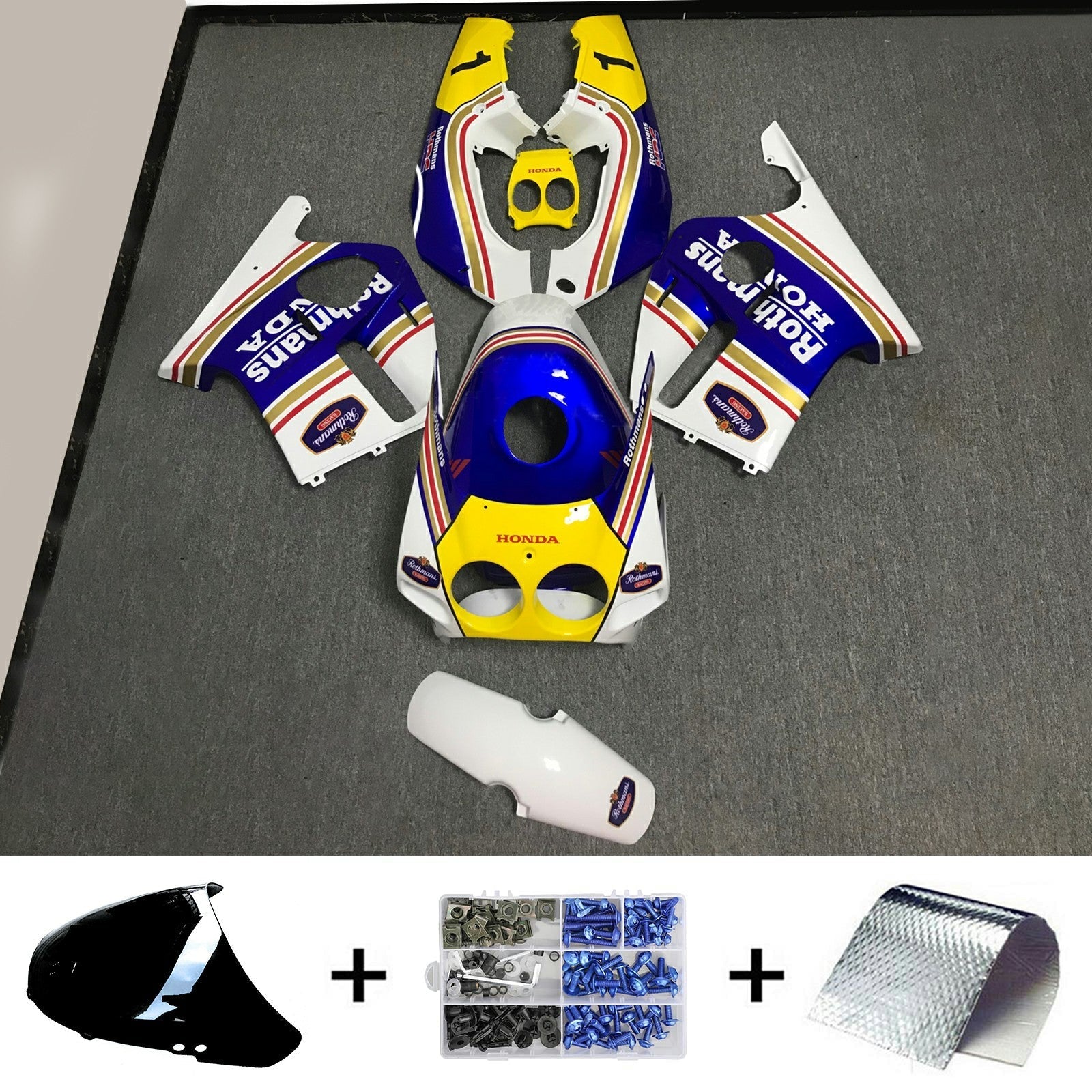 Honda CBR250RR MC22 1990-1998 Kit Carenado Carrocería Plástico ABS