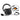 For Hytera PD780G/580/788 6-Pin U94 PTT C5 Adjustable Noise Cancelling Headset