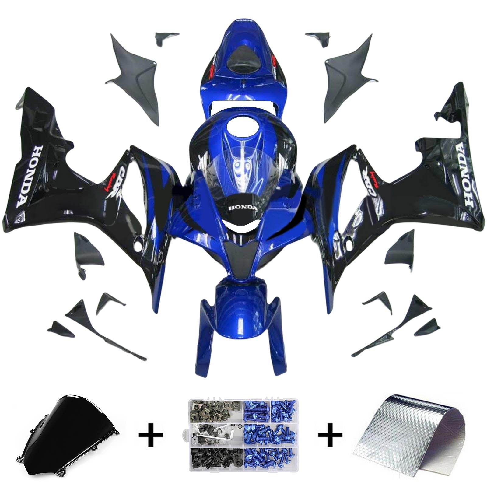 Honda CBR600RR 2007-2008 F5 Fairing Kit Bodywork Plastic ABS