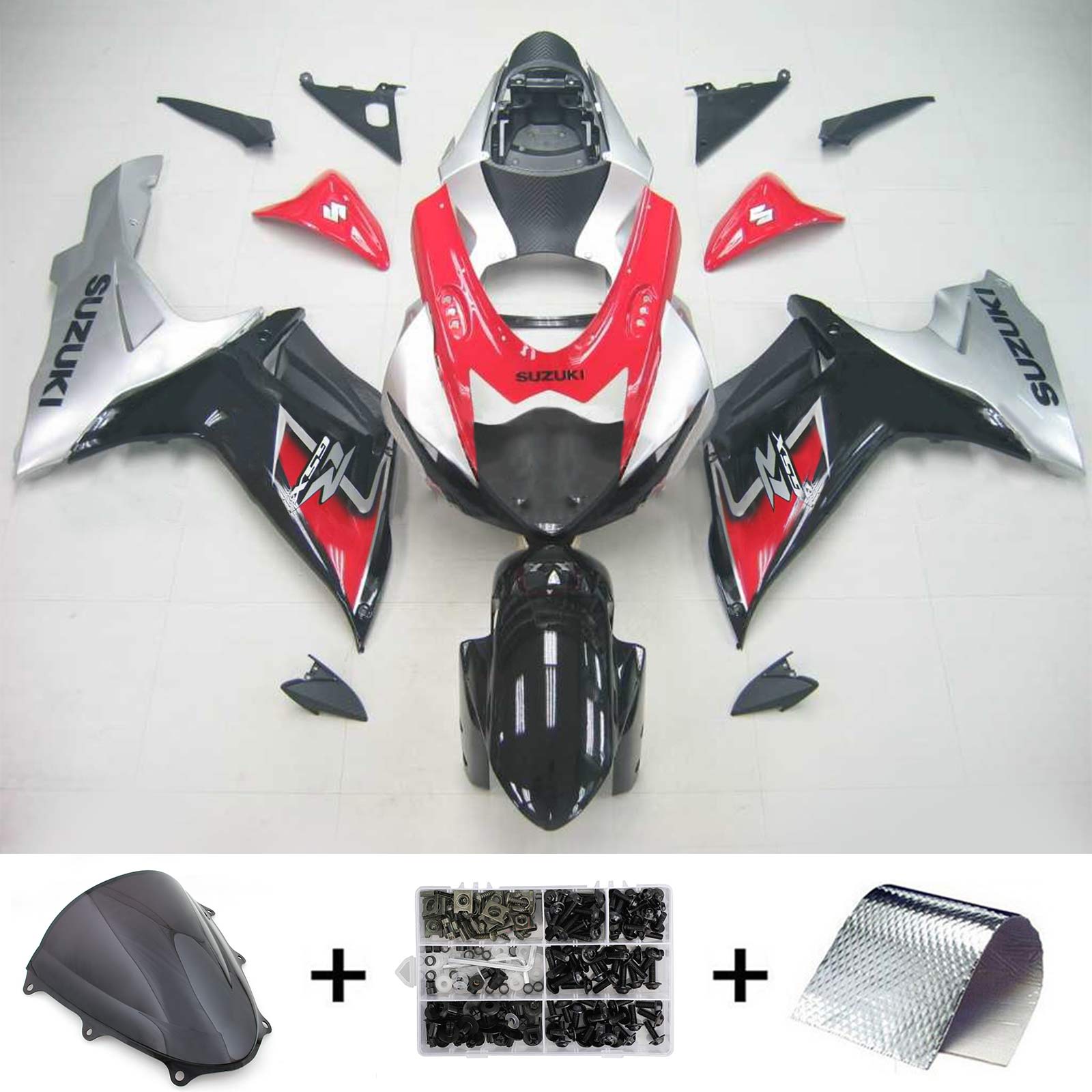 Suzuki GSXR 600/750 2011-2024 K11 Fairing Kit Bodywork Plastic ABS