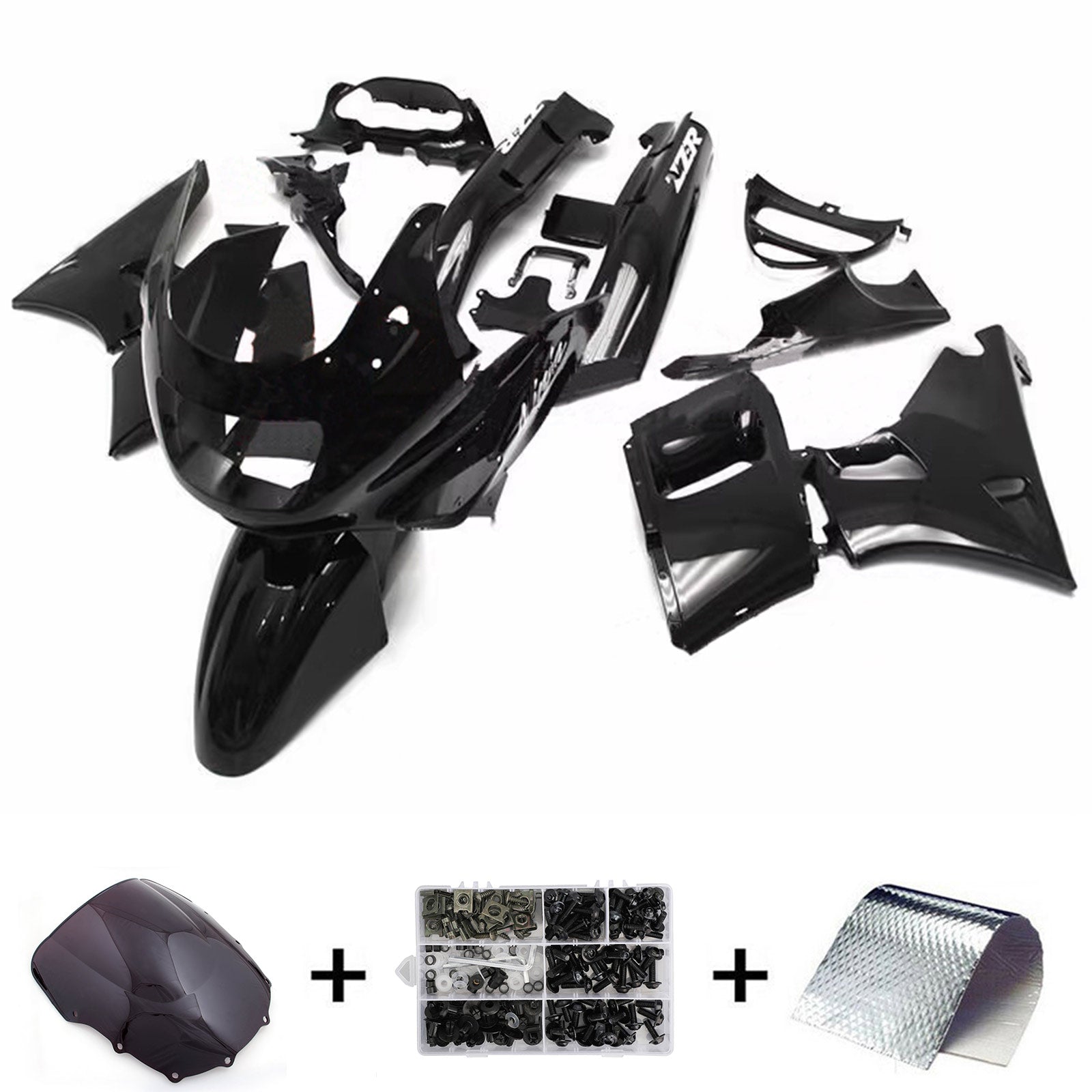 Kawasaki ZZR400 1993-2007 ZZR600 1998-2003 Kit Carenado Carrocería Plástico ABS