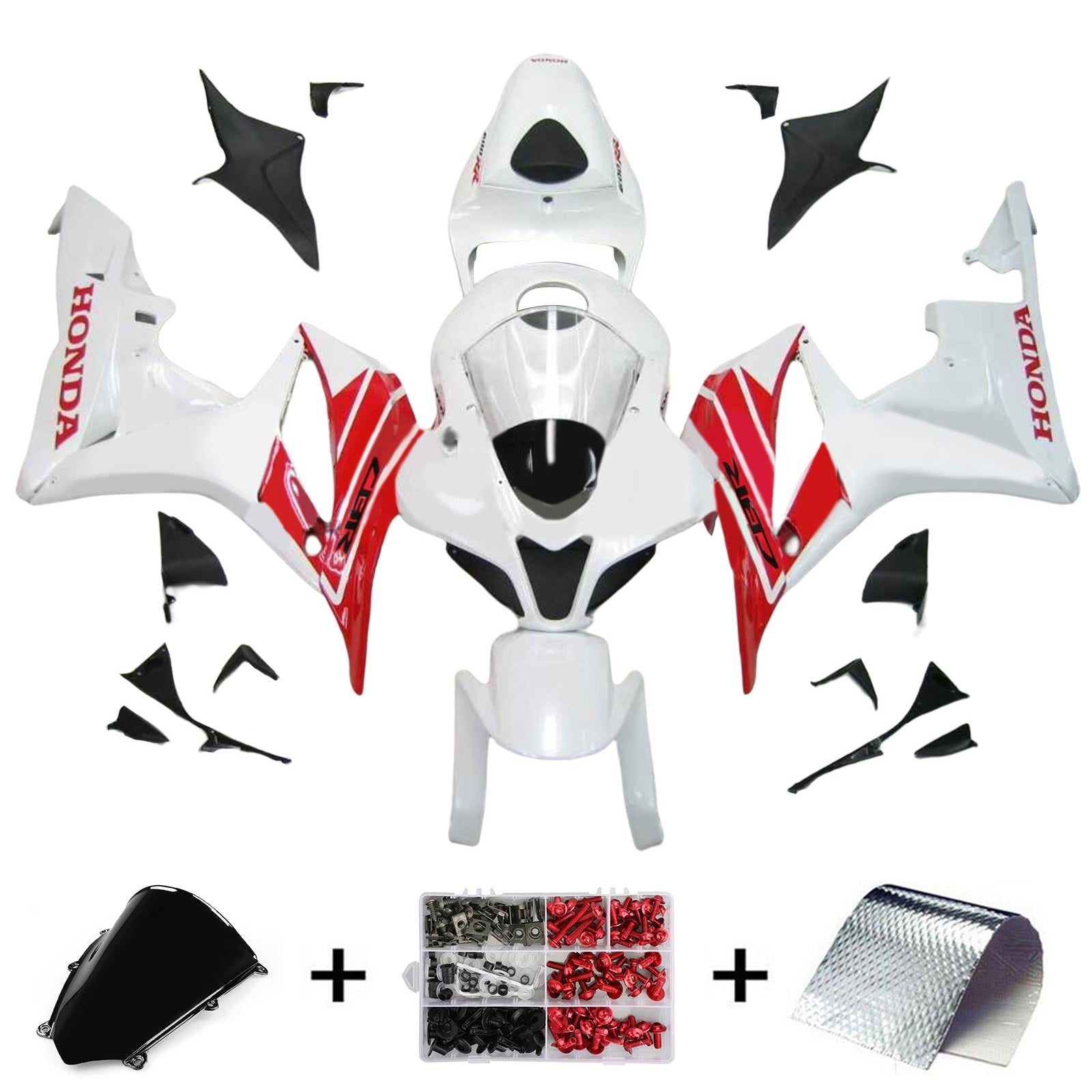 Honda CBR600RR 2007-2008 F5 Fairing Kit Bodywork Plastic ABS