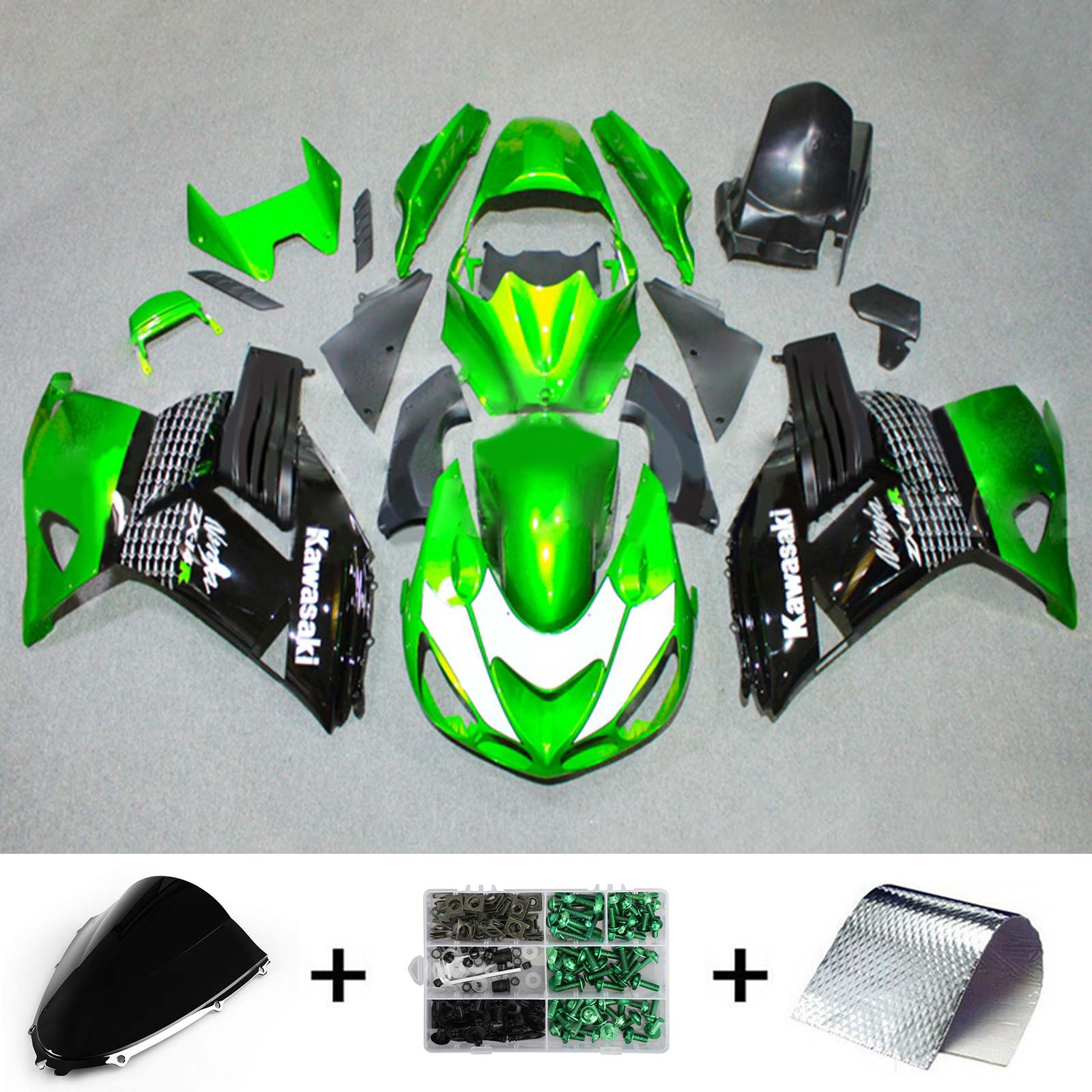 Kit Carenado Kawasaki ZX14R 2006-2011 Carrocería Plástico ABS