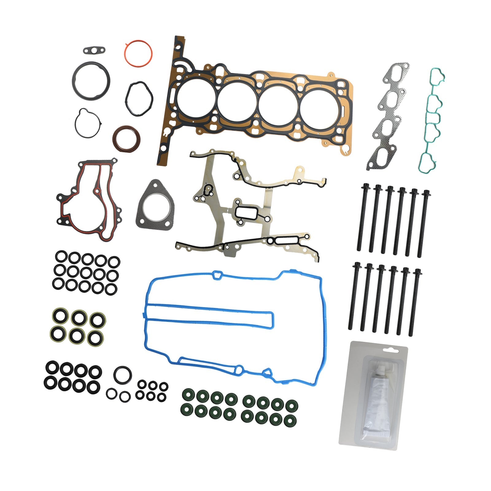 Head Gasket Bolts Set for Chevrolet Cruze Sonic Buick Encorde Trax 1.4L 11-16 Generic