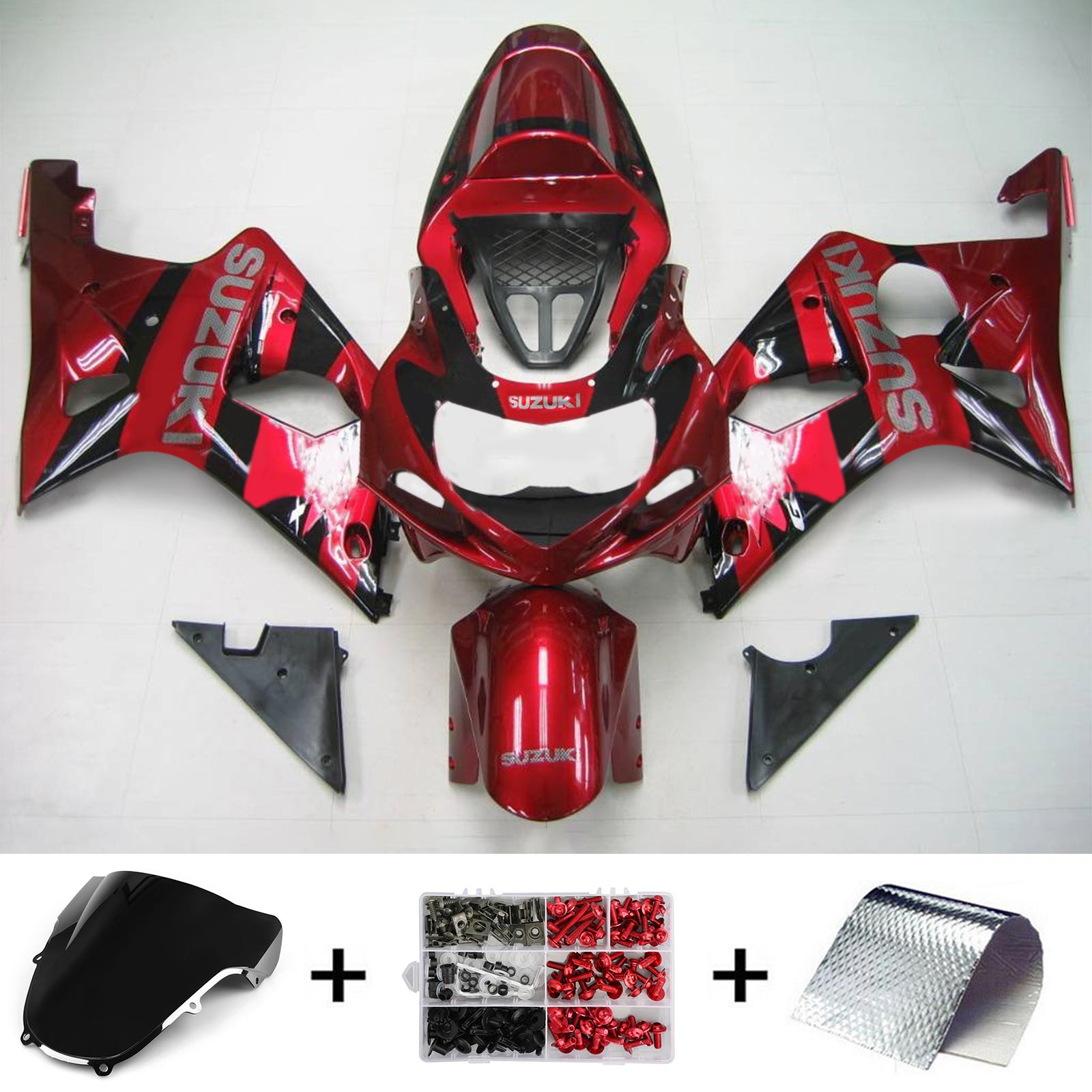 Suzuki GSXR1000 2000-2002 Fairing Kit K1 K2