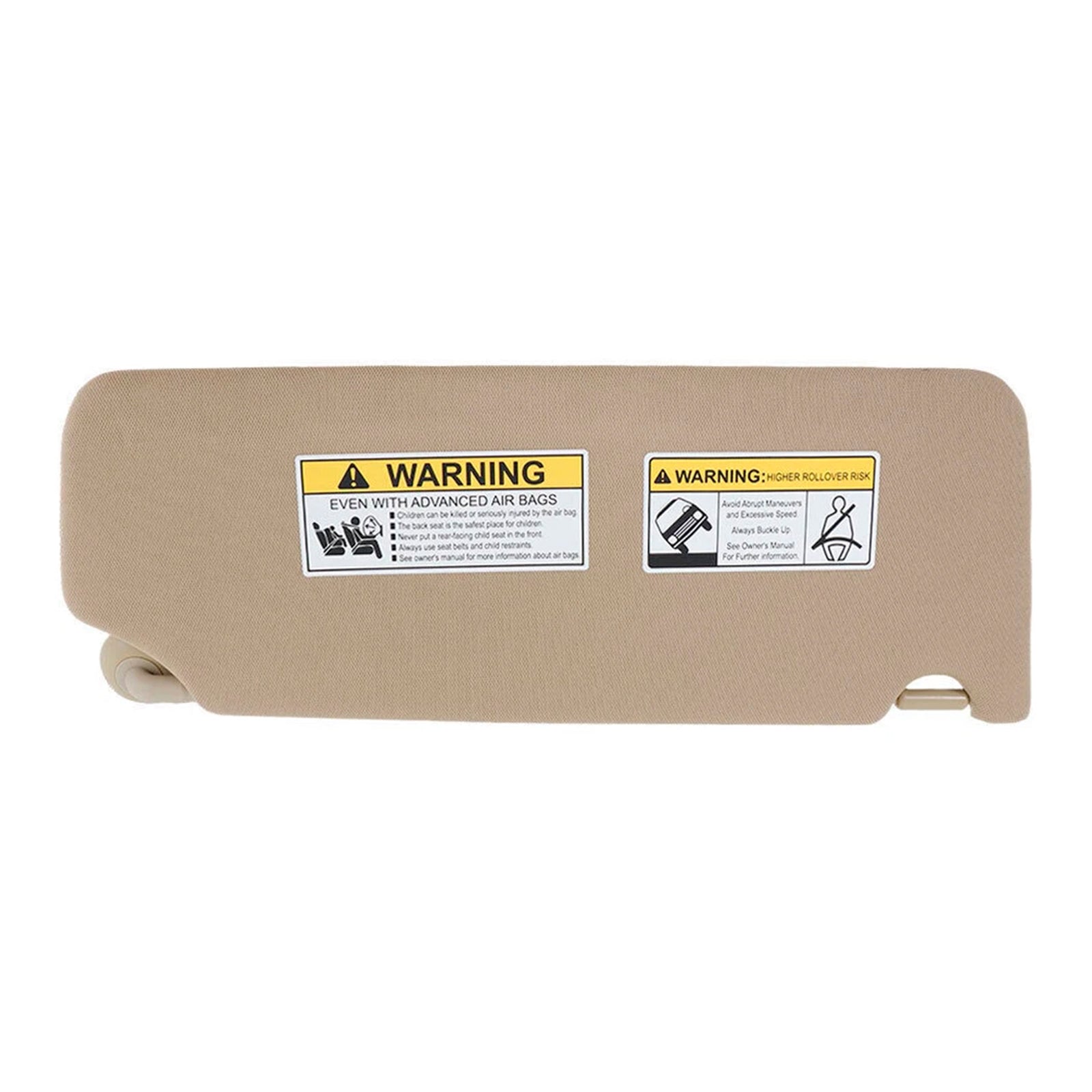 Gray Left Side Sun Visor 83280-TG7-A12ZA For Honda Pilot 2016-2022