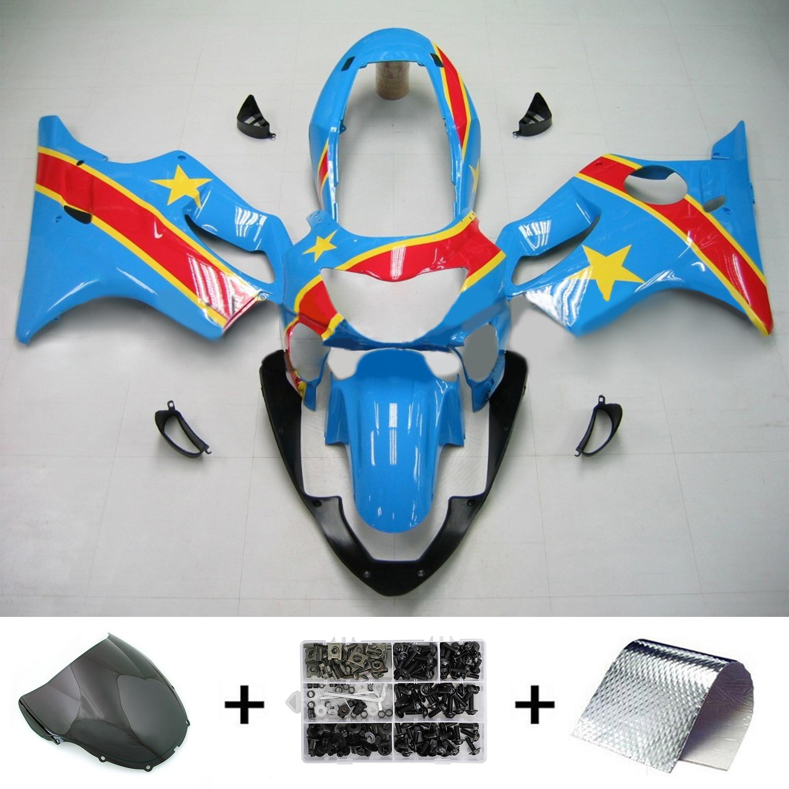 Honda CBR600F4 1999-2000 Kit Carenado Carrocería Plástico ABS