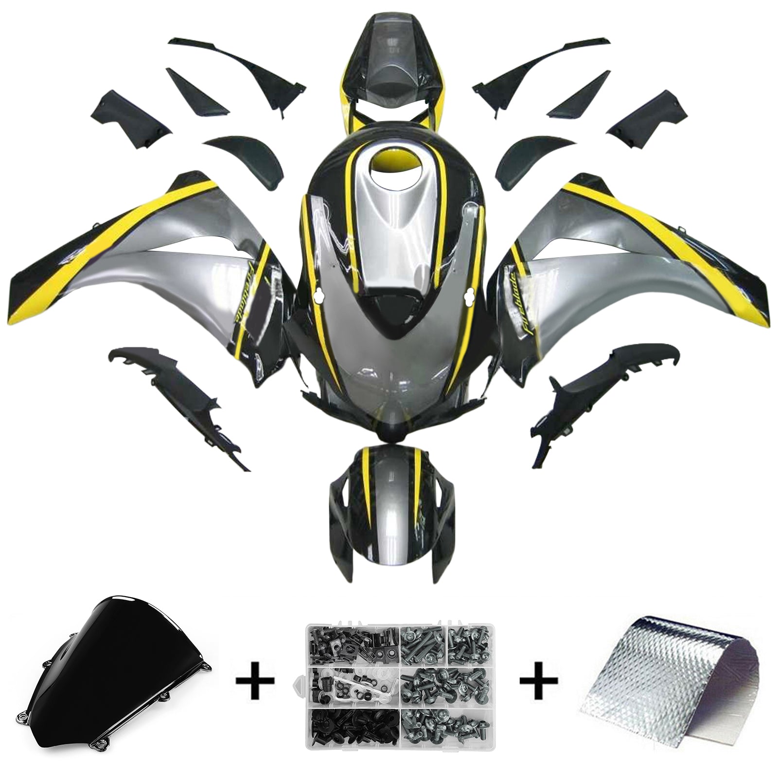 Honda CBR1000RR 2008-2011 Fairing Kit Bodywork Plastic ABS